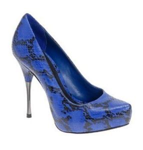 Snakeskin High Heel Shoes
